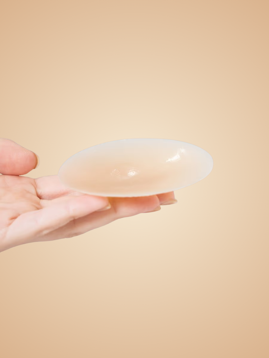 Caches-tétons autocollants en silicone