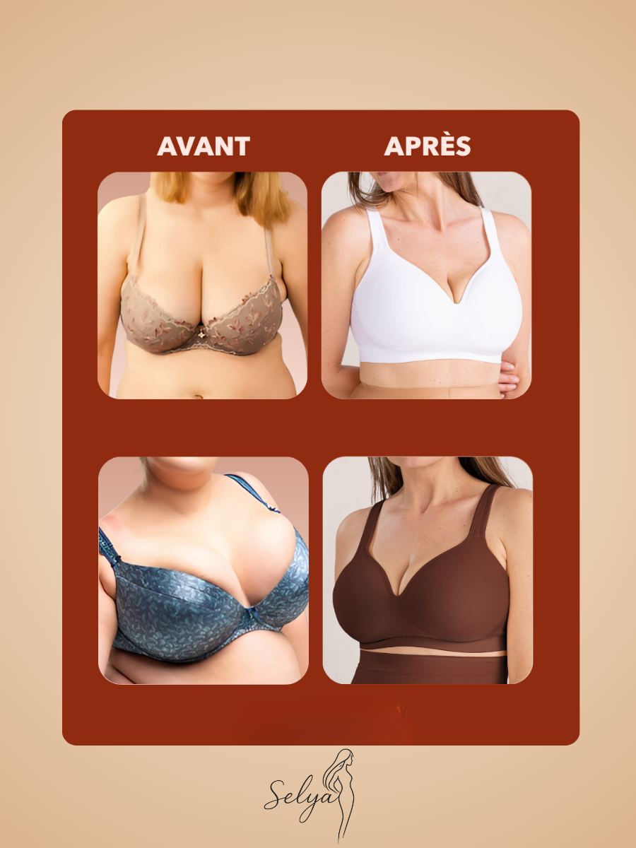 Soutien-gorge 0 ressenti | Effet poitrine légère, rembourrage cache-téton