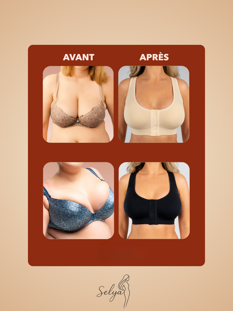 Brassière correctrice de posture / Effet anti mal de dos, redresse posture instantanée