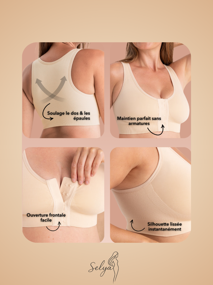 Brassière correctrice de posture / Effet anti mal de dos, redresse posture instantanée