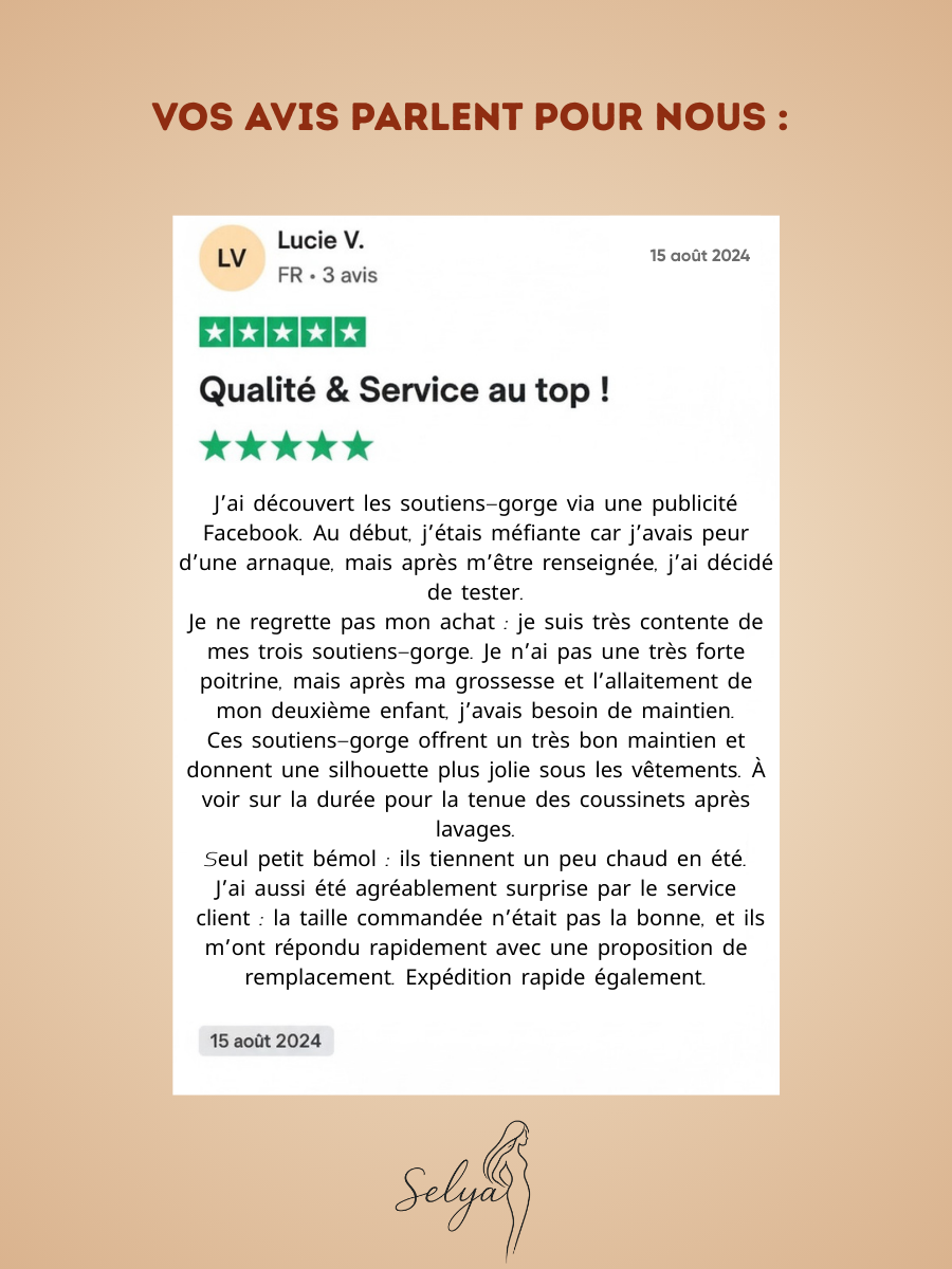 Le Nouveau soutien-gorge LiftShape | poitrine tonic, maintien parfait, sans armatures