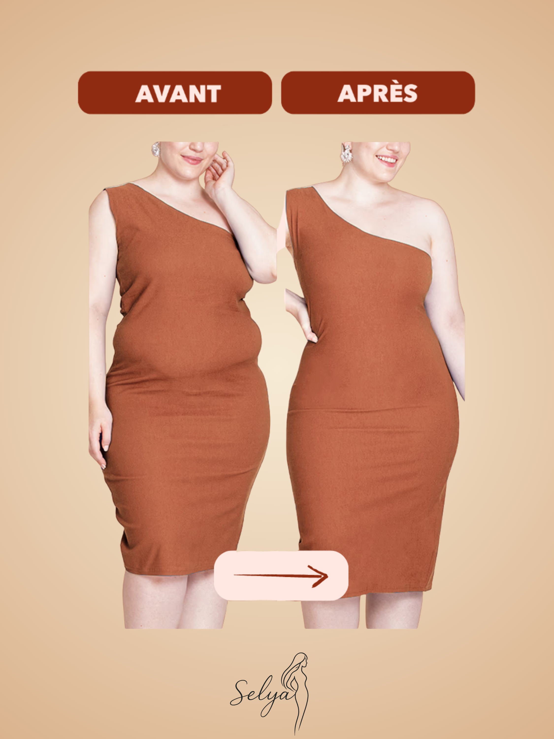 Culotte sculptante  | Effet Silhouette affinée, confort toute la journée