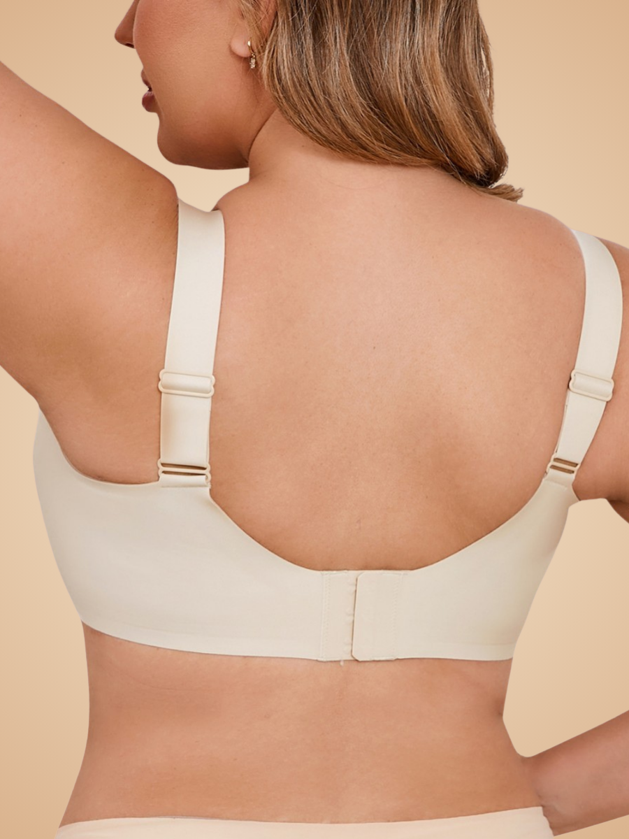 Soutien-gorge décolleté sans armatures | Effet Push-up, sans bourrelets, maintient parfait