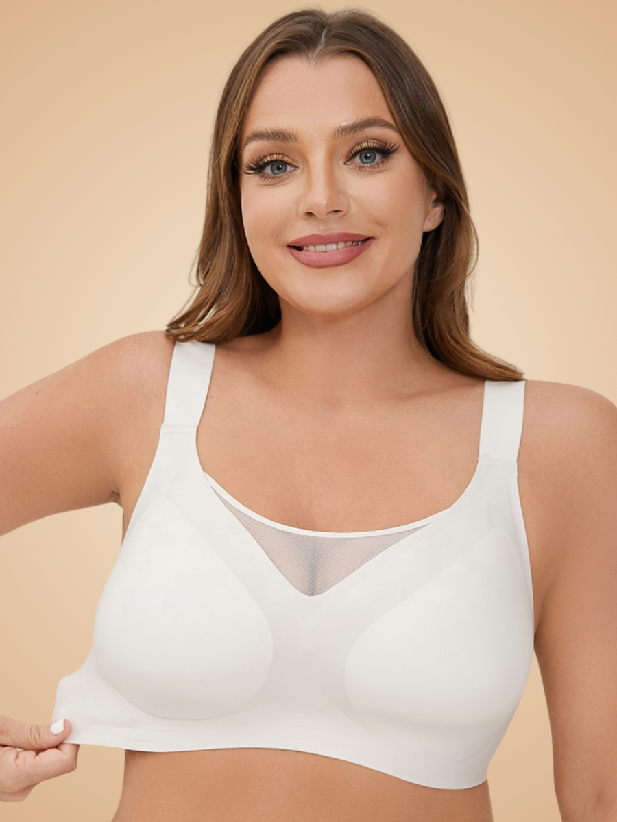 Soutien-gorge décolleté sans armatures | Effet Push-up, sans bourrelets, maintient parfait