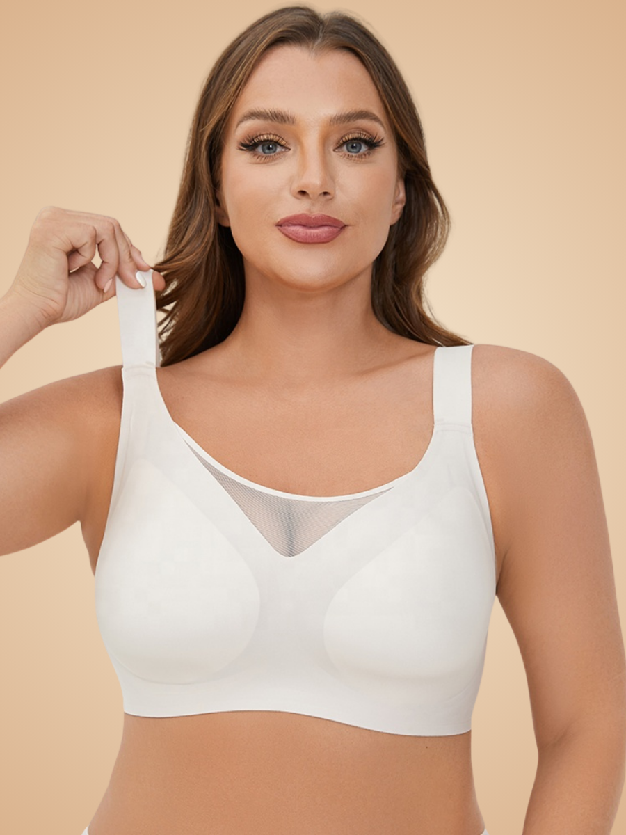 Soutien-gorge décolleté sans armatures | Effet Push-up, sans bourrelets, maintient parfait