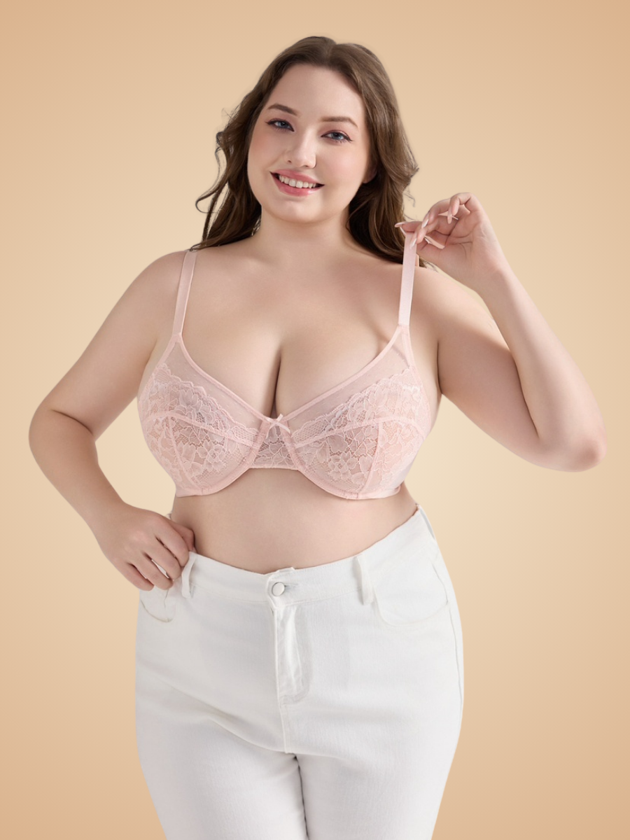 Soutien-gorge à buste ouvert | Effet poitrine réduite, sans la tasser