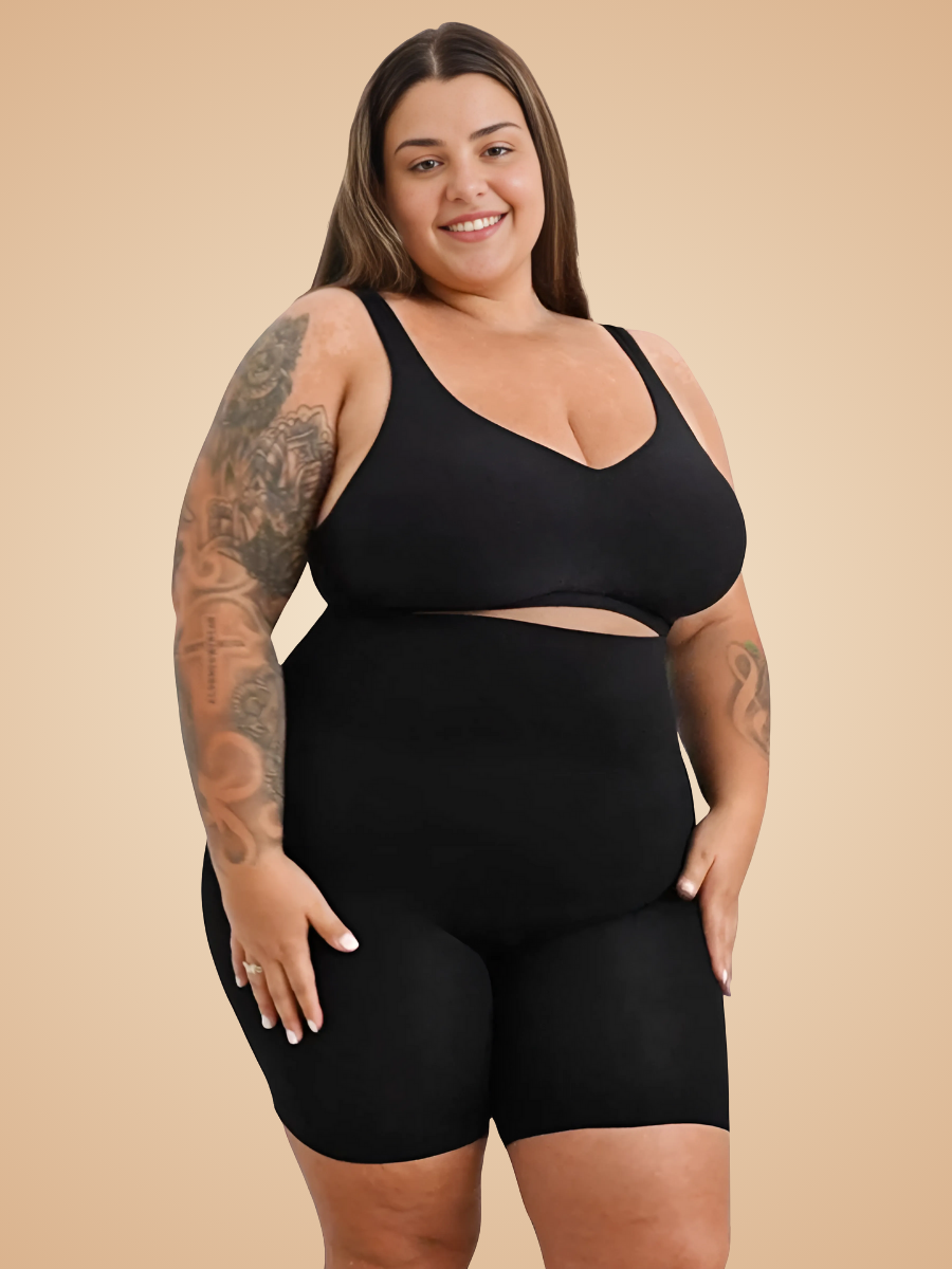 Shorty gainant taille haute | Effet Ventre plat immédiat, silhouette affinée sans effort