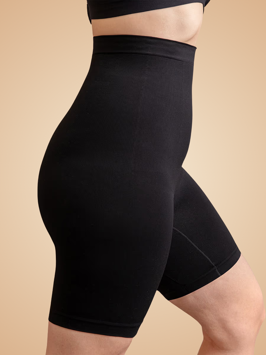 Shorty gainant taille haute | Effet Ventre plat immédiat, silhouette affinée sans effort