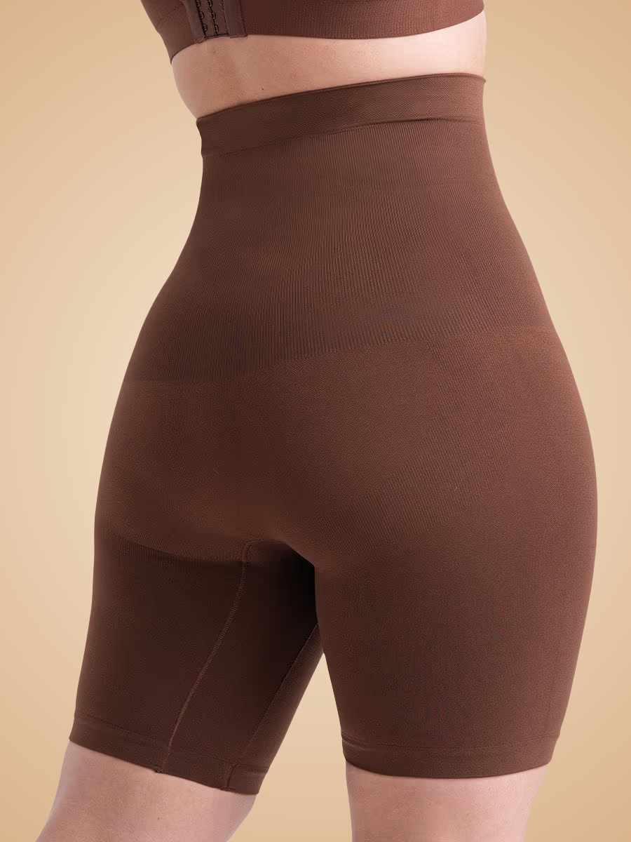 Shorty gainant taille haute | Effet Ventre plat immédiat, silhouette affinée sans effort