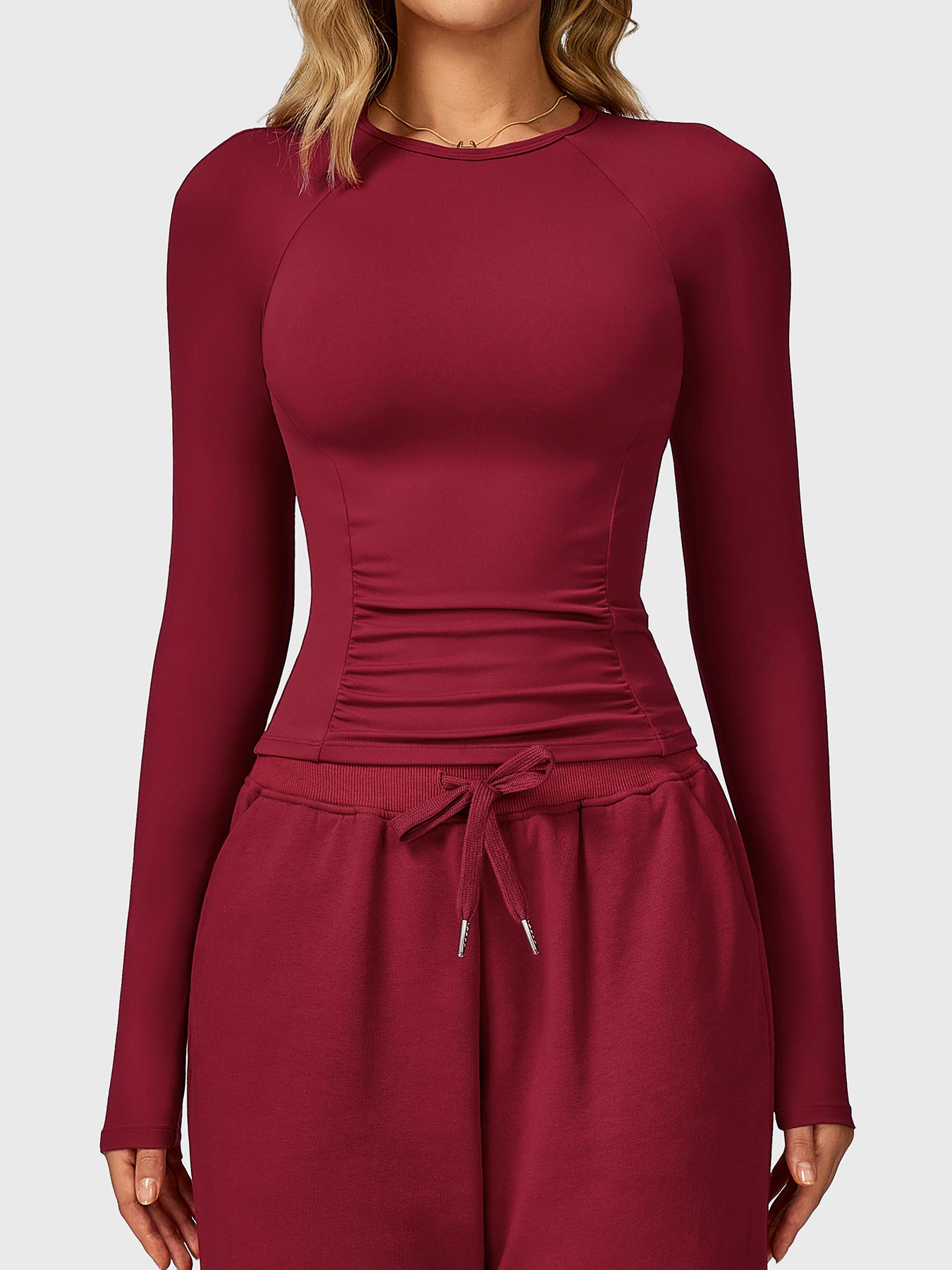 Haut manches longues Lesley Sculpted -