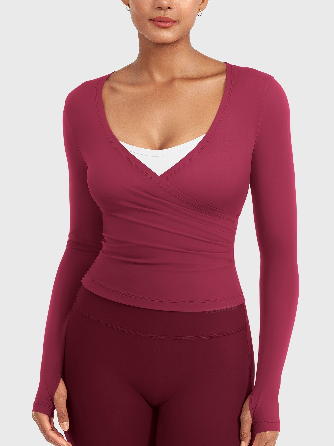 Haut manches longues Minniy V Neck -
